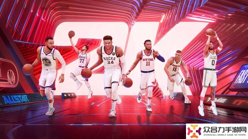 美職籃全明星今日上線 NBA2K手游正式首發(fā)