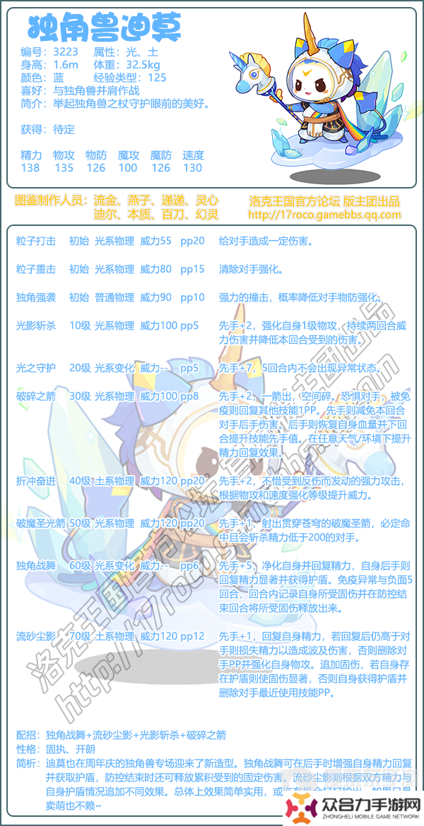 洛克王國(guó)獨(dú)角獸迪莫性格選擇什么 獨(dú)角獸迪莫性格選擇攻略