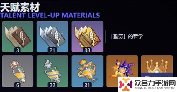 原神藍(lán)硯突破材料爆料 原神藍(lán)硯突破天賦素材展示